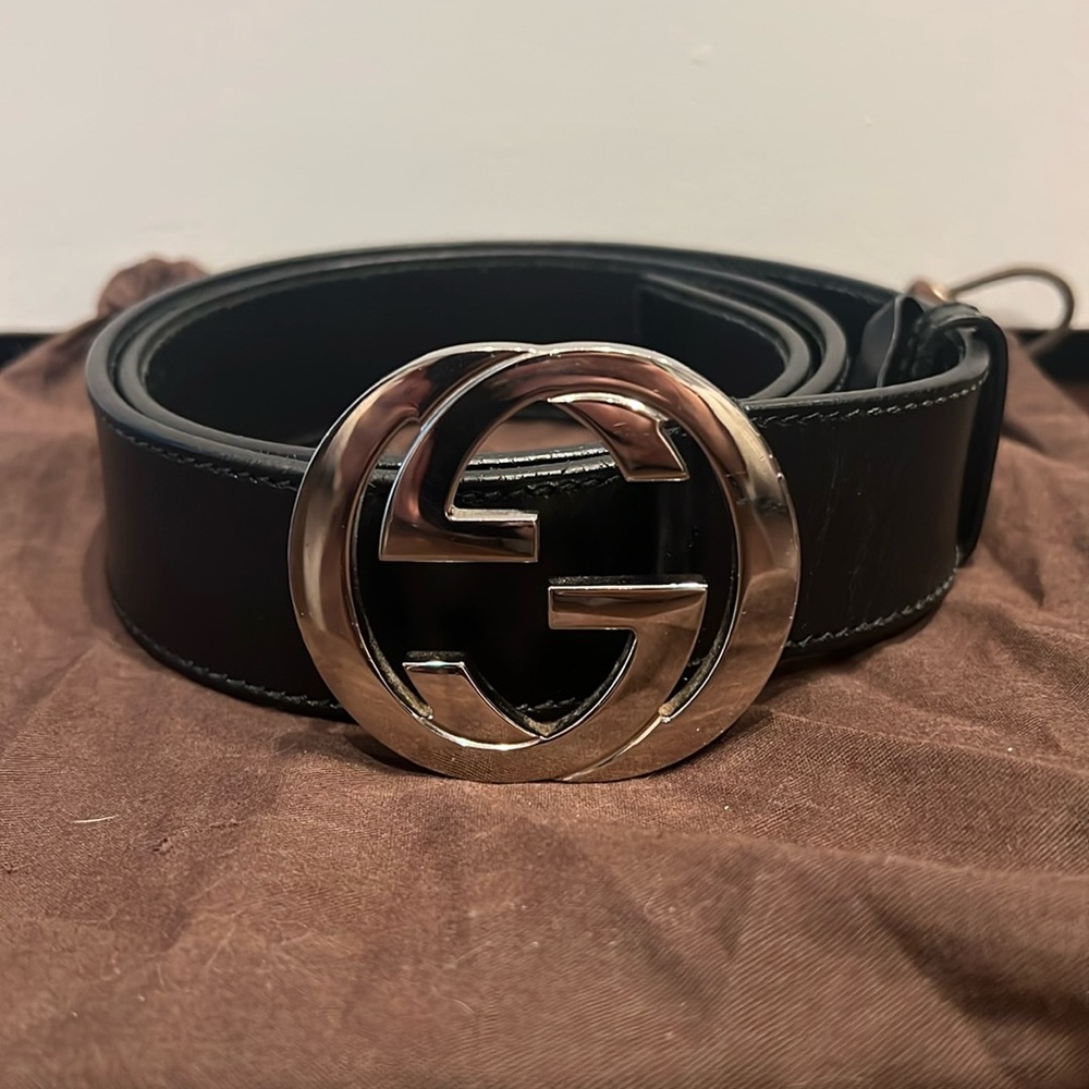 Men’s GG Gucci Belt - black